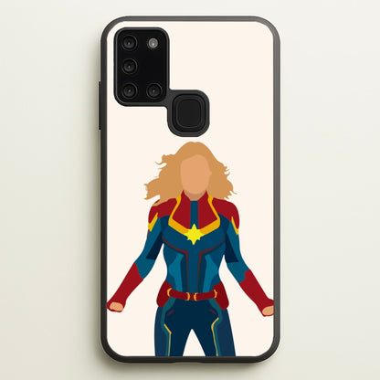 Captain Marvel  - Marvel Phone Case for Galaxy A21s