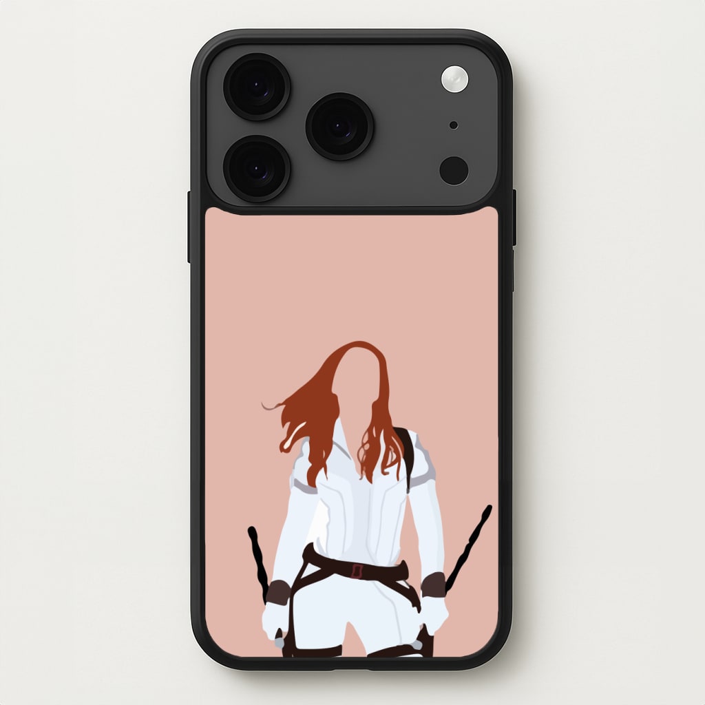 Black Widow Phone Case for iPhone 17 Pro