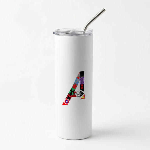 Avengers Logo - Marvel Skinny Tumbler