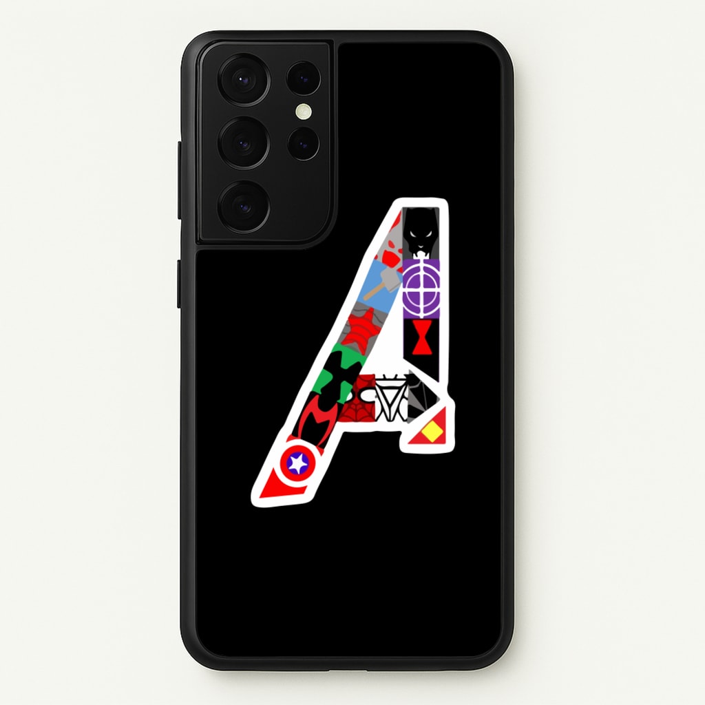 Avengers Logo - Marvel  - Marvel Phone Case for Galaxy S21 Ultra