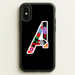 Avengers Logo - Marvel  - Marvel Phone Case for iPhone X / XS