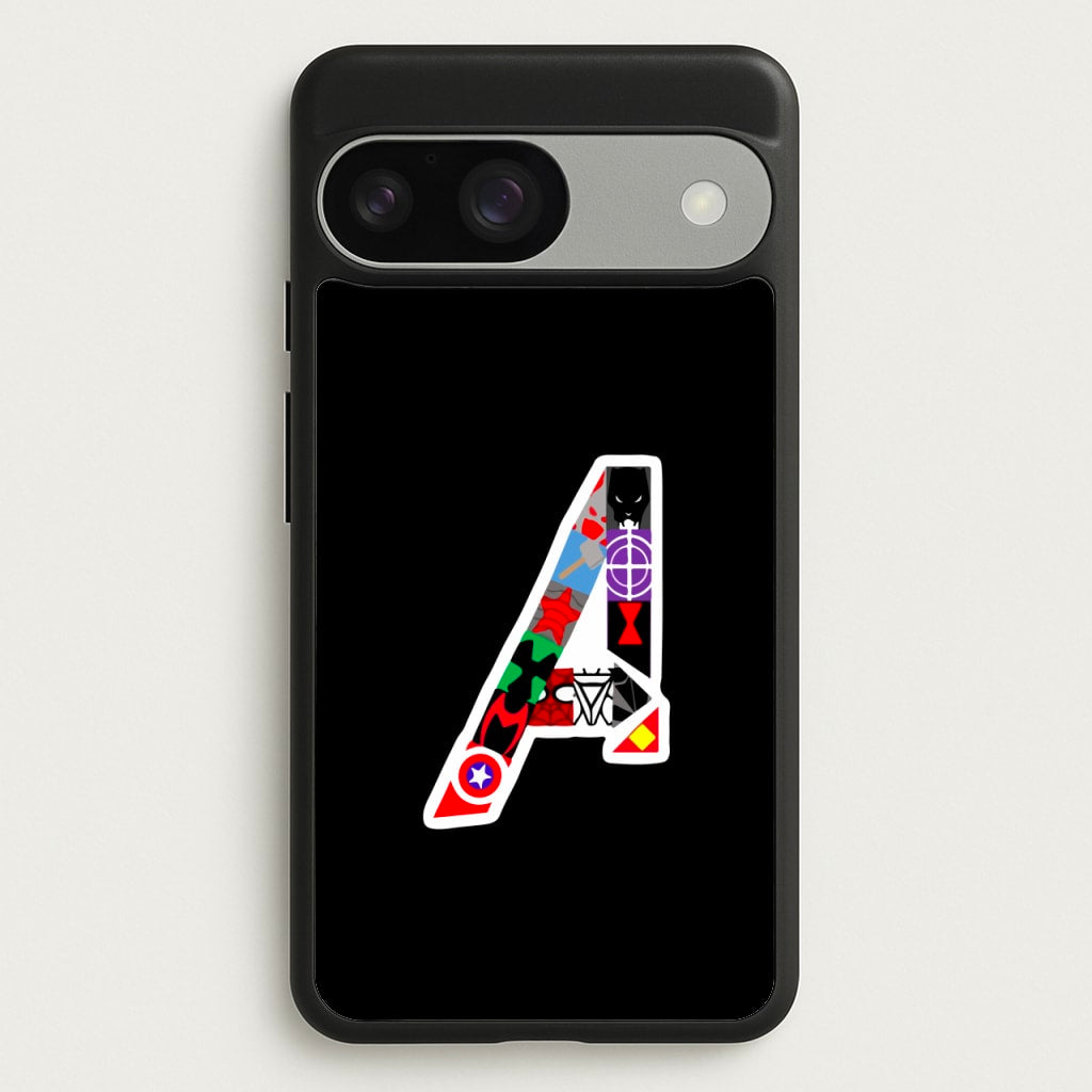 Avengers Logo - Marvel  - Marvel Phone Case for Google Pixel 9 / 9 Pro
