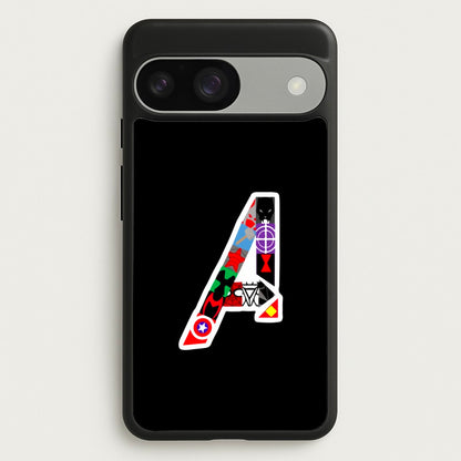 Avengers Logo - Marvel  - Marvel Phone Case for Google Pixel 9 / 9 Pro