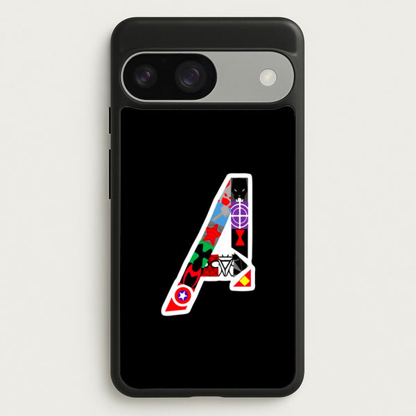 Avengers Logo - Marvel  - Marvel Phone Case for Google Pixel 9 / 9 Pro