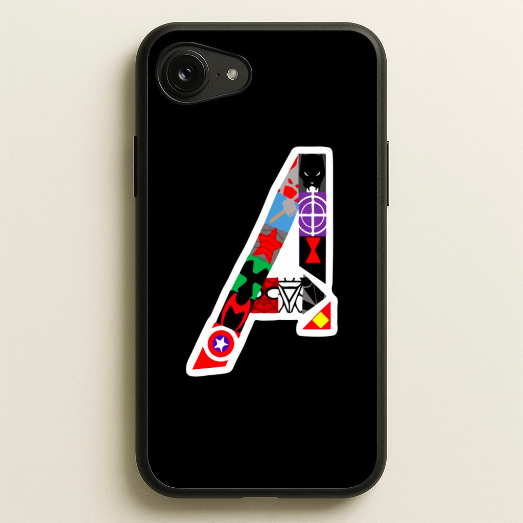 Avengers Logo - Marvel  - Marvel Phone Case for iPhone 16e