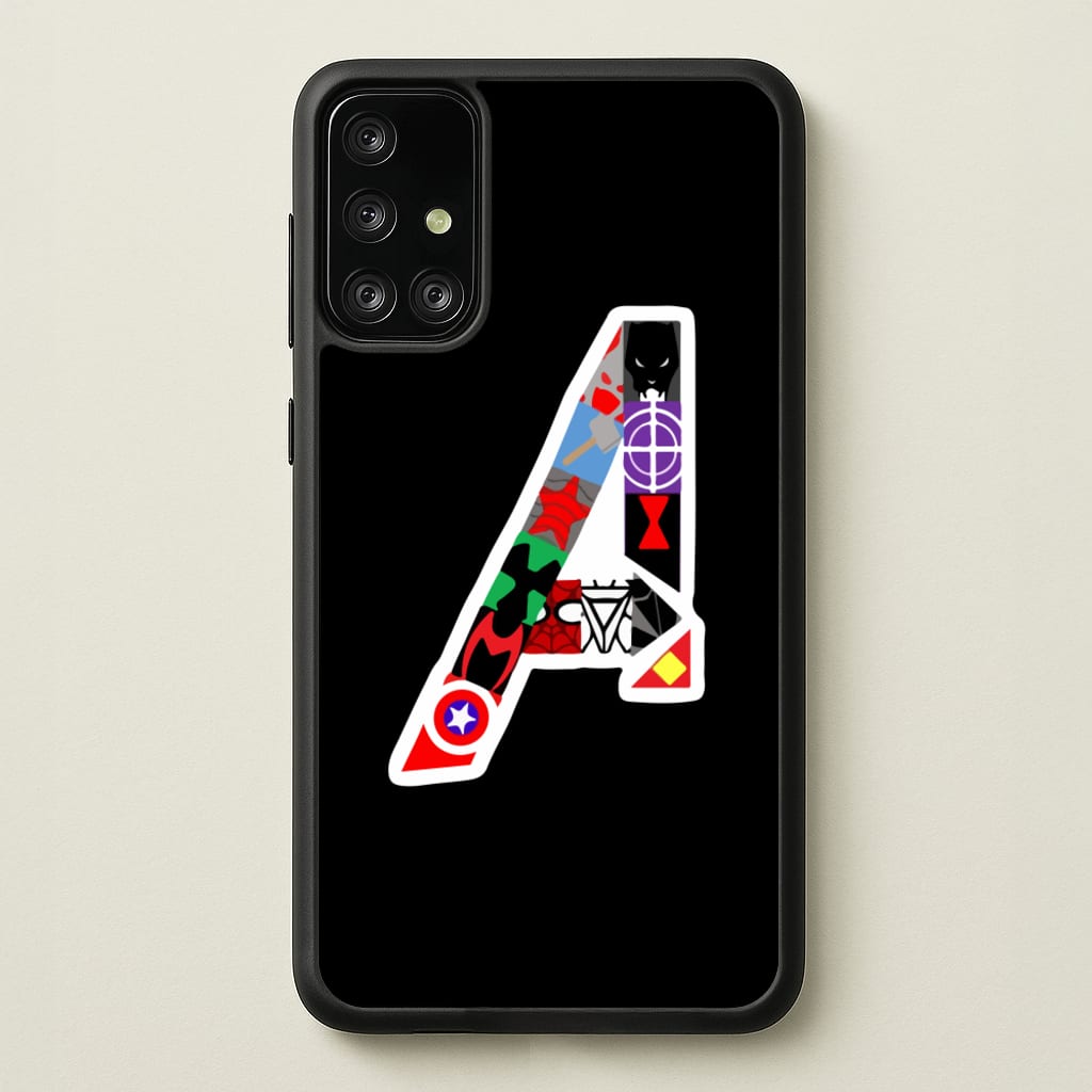Avengers Logo - Marvel  - Marvel Phone Case for Galaxy A71