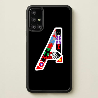 Avengers Logo - Marvel  - Marvel Phone Case for Galaxy A71