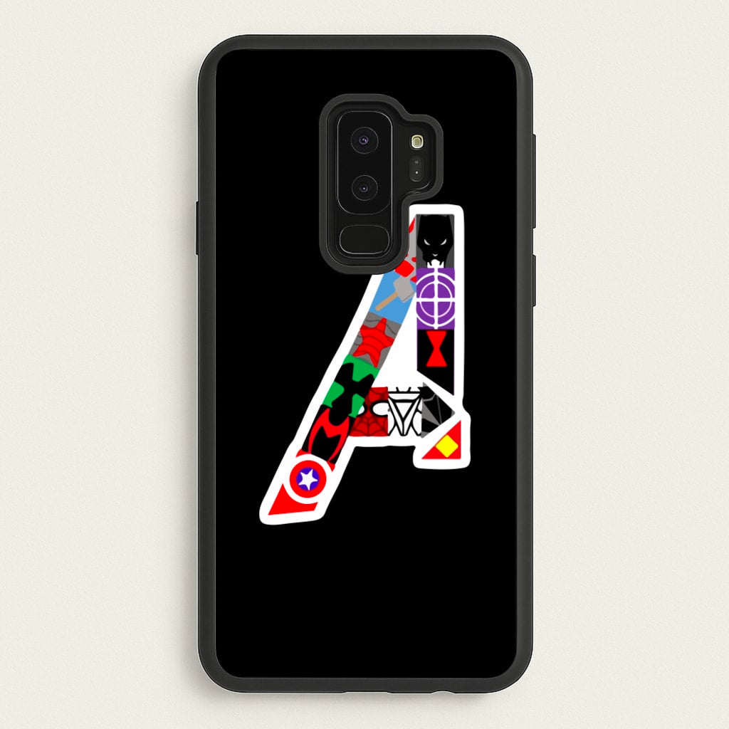Avengers Logo - Marvel  - Marvel Phone Case for Galaxy S9 Plus