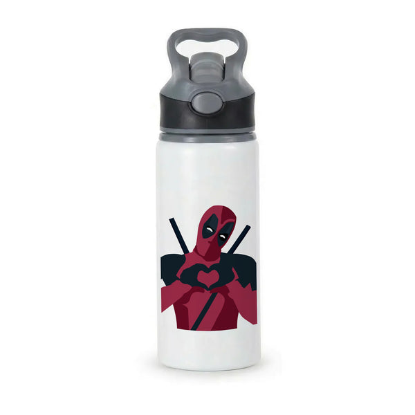 DP heart Active Water Bottle - Black