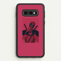 DP heart  - Marvel Phone Case for Galaxy S10e