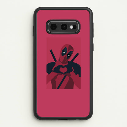 DP heart  - Marvel Phone Case for Galaxy S10e