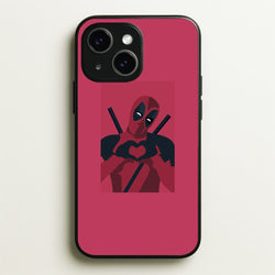 DP heart  - Marvel Phone Case for iPhone 15 Plus