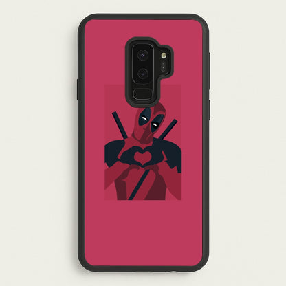 DP heart  - Marvel Phone Case for Galaxy S9 Plus