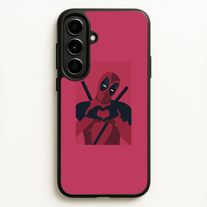 DP heart  - Marvel Phone Case for Galaxy A56