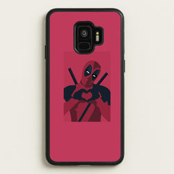 DP heart  - Marvel Phone Case for Galaxy S9