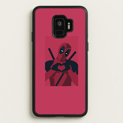 DP heart  - Marvel Phone Case for Galaxy S9