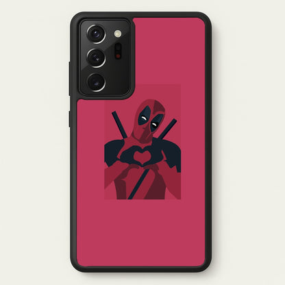 DP heart  - Marvel Phone Case for Galaxy Note 20 Ultra