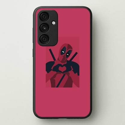 DP heart  - Marvel Phone Case for Galaxy A15