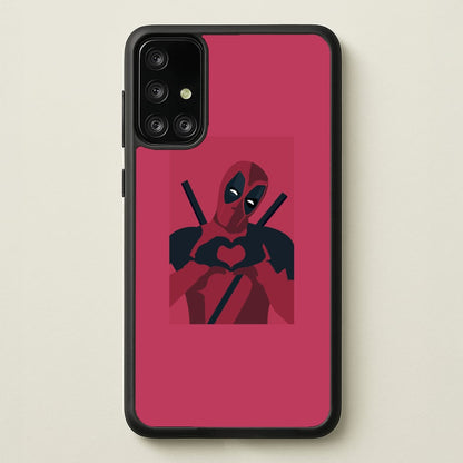 DP heart  - Marvel Phone Case for Galaxy A71