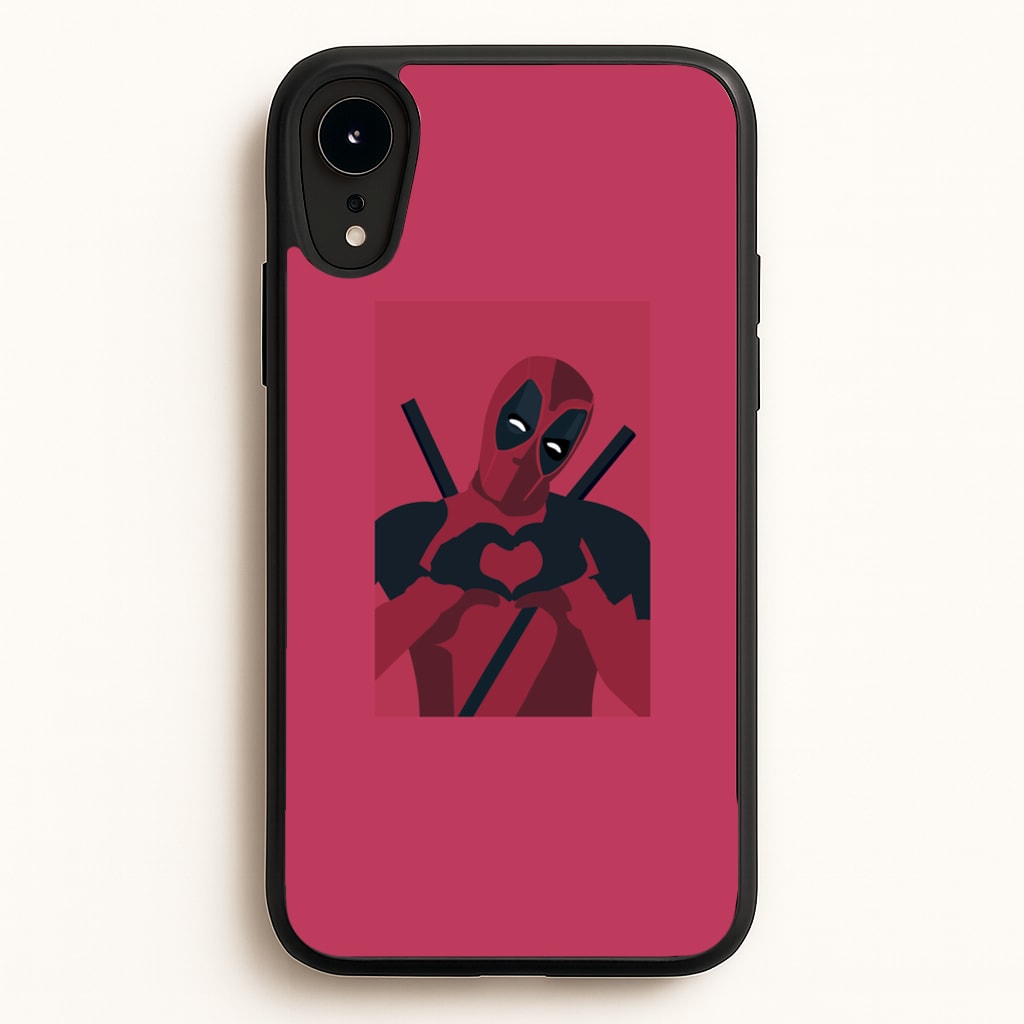 DP heart  - Marvel Phone Case for iPhone XR