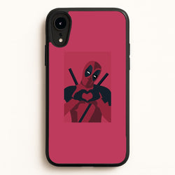DP heart  - Marvel Phone Case for iPhone XR