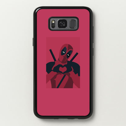 DP heart  - Marvel Phone Case for Galaxy S8