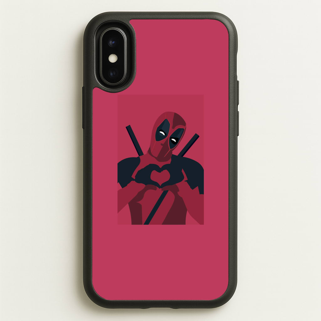 DP heart  - Marvel Phone Case for iPhone X / XS