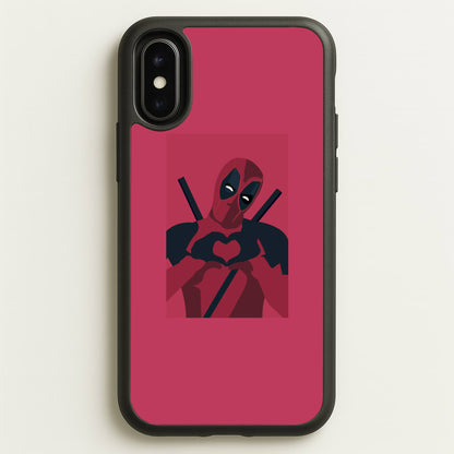 DP heart  - Marvel Phone Case for iPhone X / XS