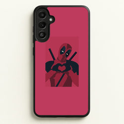 DP heart  - Marvel Phone Case for Galaxy A36