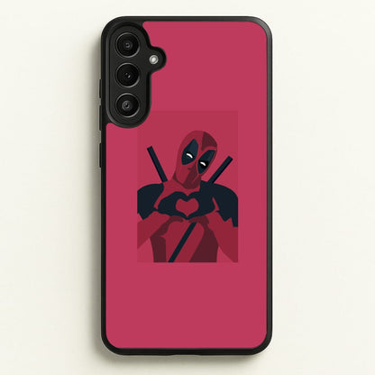 DP heart  - Marvel Phone Case for Galaxy A34