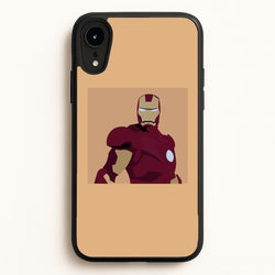 Iron man mask  - Marvel Phone Case for iPhone XR