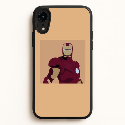 Iron man mask  - Marvel Phone Case for iPhone XR