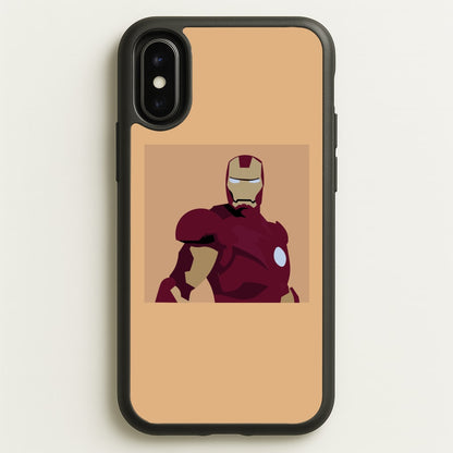 Iron man mask  - Marvel Phone Case for iPhone X / XS