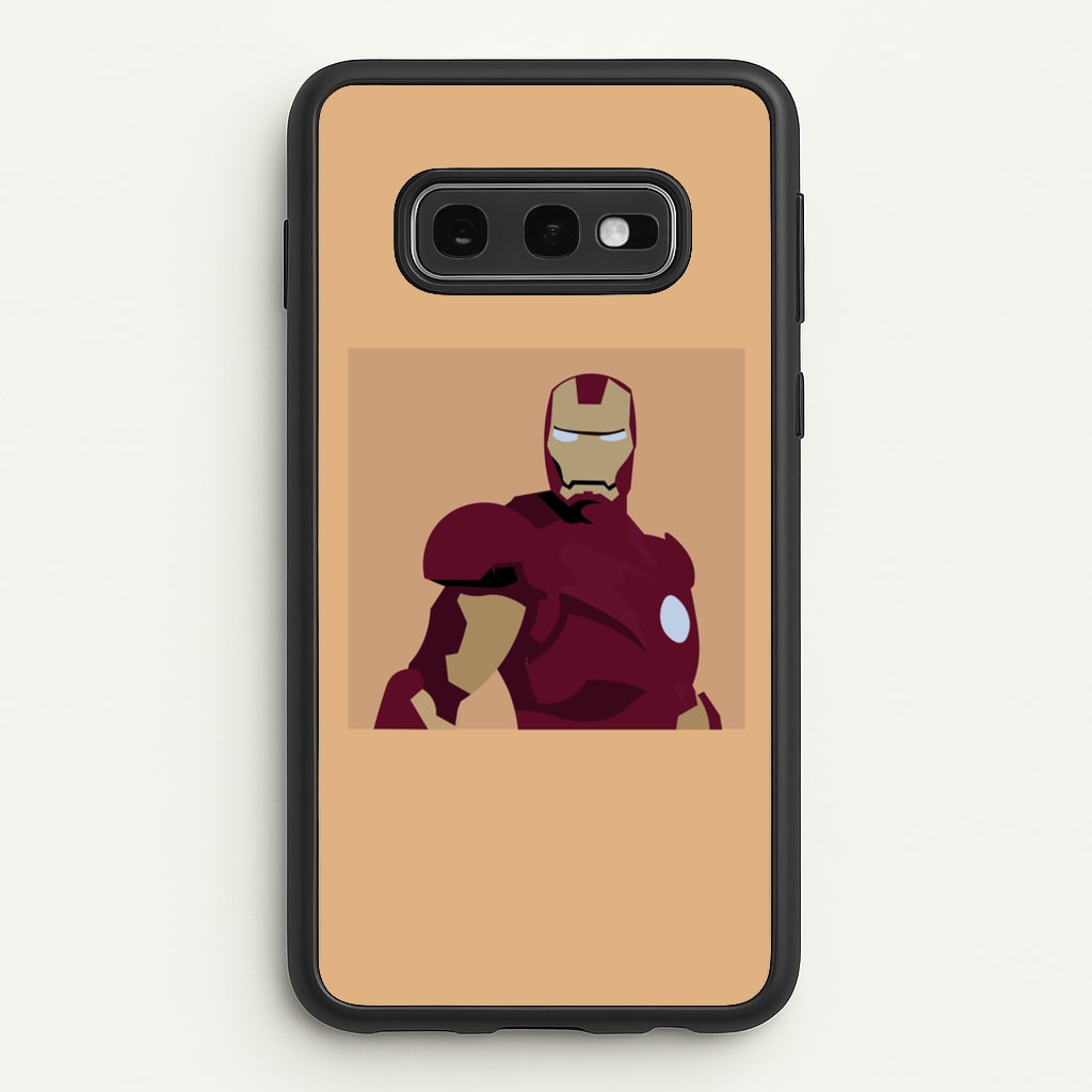 Iron man mask  - Marvel Phone Case for Galaxy S10e
