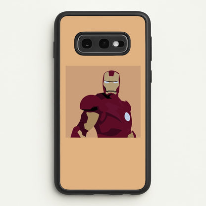 Iron man mask  - Marvel Phone Case for Galaxy S10e