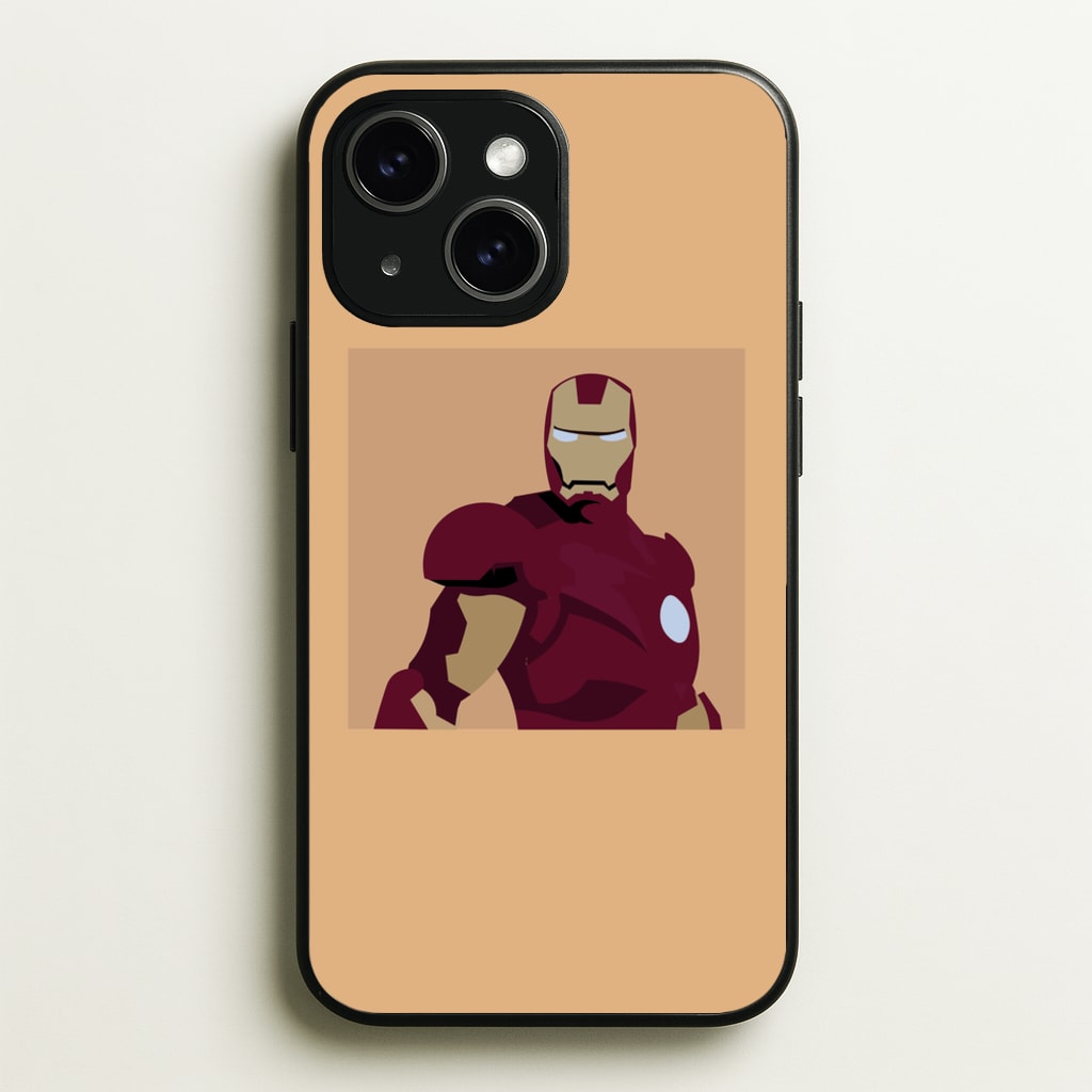 Iron man mask  - Marvel Phone Case for iPhone 15 Plus