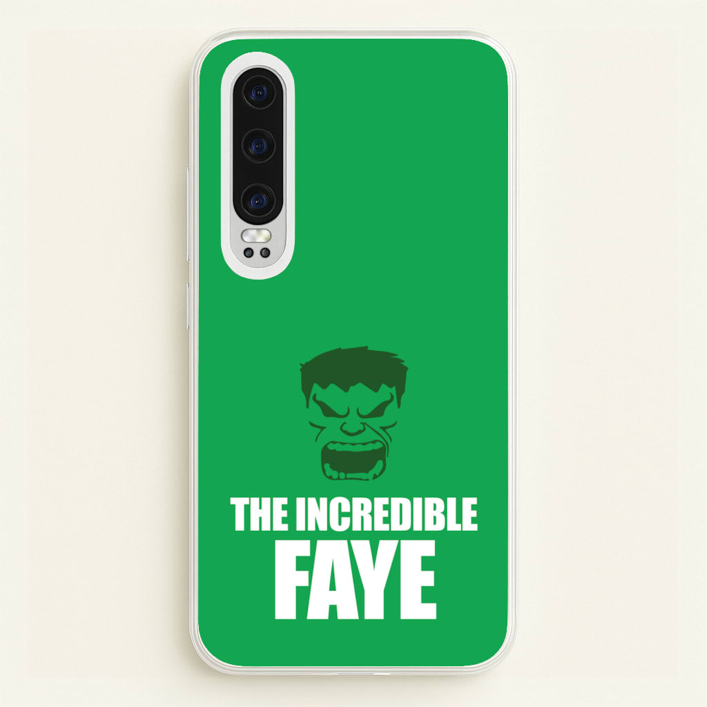 Hulk - Personalised Superhero Comic  - Marvel Phone Case for Huawei P30