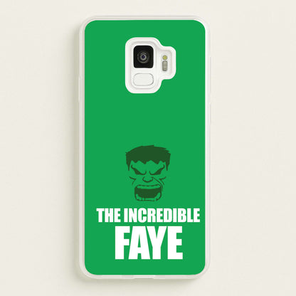 Hulk - Personalised Superhero Comic  - Marvel Phone Case for Galaxy S9