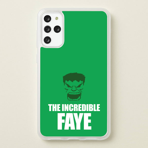 Hulk - Personalised Superhero Comic  - Marvel Phone Case for Galaxy S20 Plus