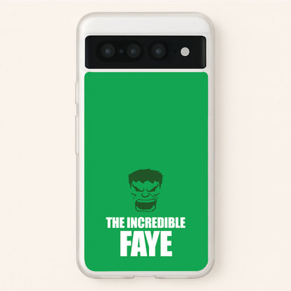 Hulk - Personalised Superhero Comic  - Marvel Phone Case for Google Pixel 7 Pro
