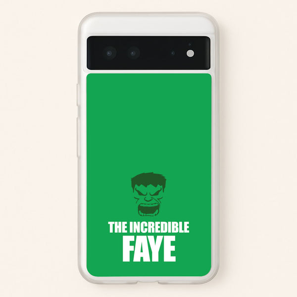 Hulk - Personalised Superhero Comic  - Marvel Phone Case for Google Pixel 6