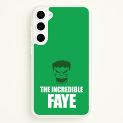 Hulk - Personalised Superhero Comic  - Marvel Phone Case for Galaxy S23