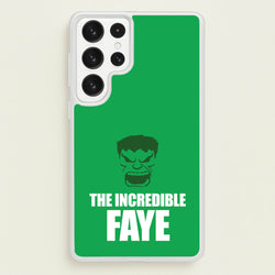 Hulk - Personalised Superhero Comic  - Marvel Phone Case for Galaxy S22 Ultra