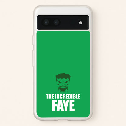 Hulk - Personalised Superhero Comic  - Marvel Phone Case for Google Pixel 6a