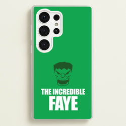 Hulk - Personalised Superhero Comic  - Marvel Phone Case for Galaxy S25 Ultra