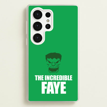 Hulk - Personalised Superhero Comic  - Marvel Phone Case for Galaxy S25 Ultra