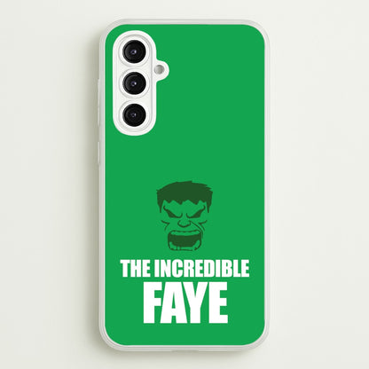 Hulk - Personalised Superhero Comic  - Marvel Phone Case for Galaxy A16