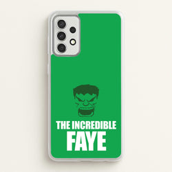 Hulk - Personalised Superhero Comic  - Marvel Phone Case for Galaxy A52 / A52s