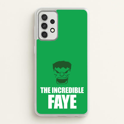Hulk - Personalised Superhero Comic  - Marvel Phone Case for Galaxy A52 / A52s