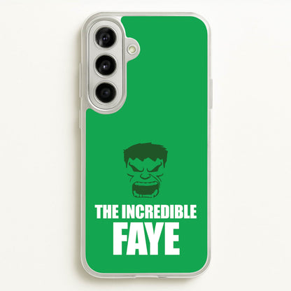 Hulk - Personalised Superhero Comic  - Marvel Phone Case for Galaxy A56